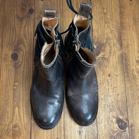 Bed|Stu Blaire booties Womens size 7 dark brown black color - Picture 2 of 10